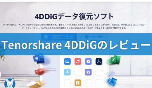 【Tenorshare 4DDiG 評判・レビュー】USBのデータ復元におすすめ【Mac】